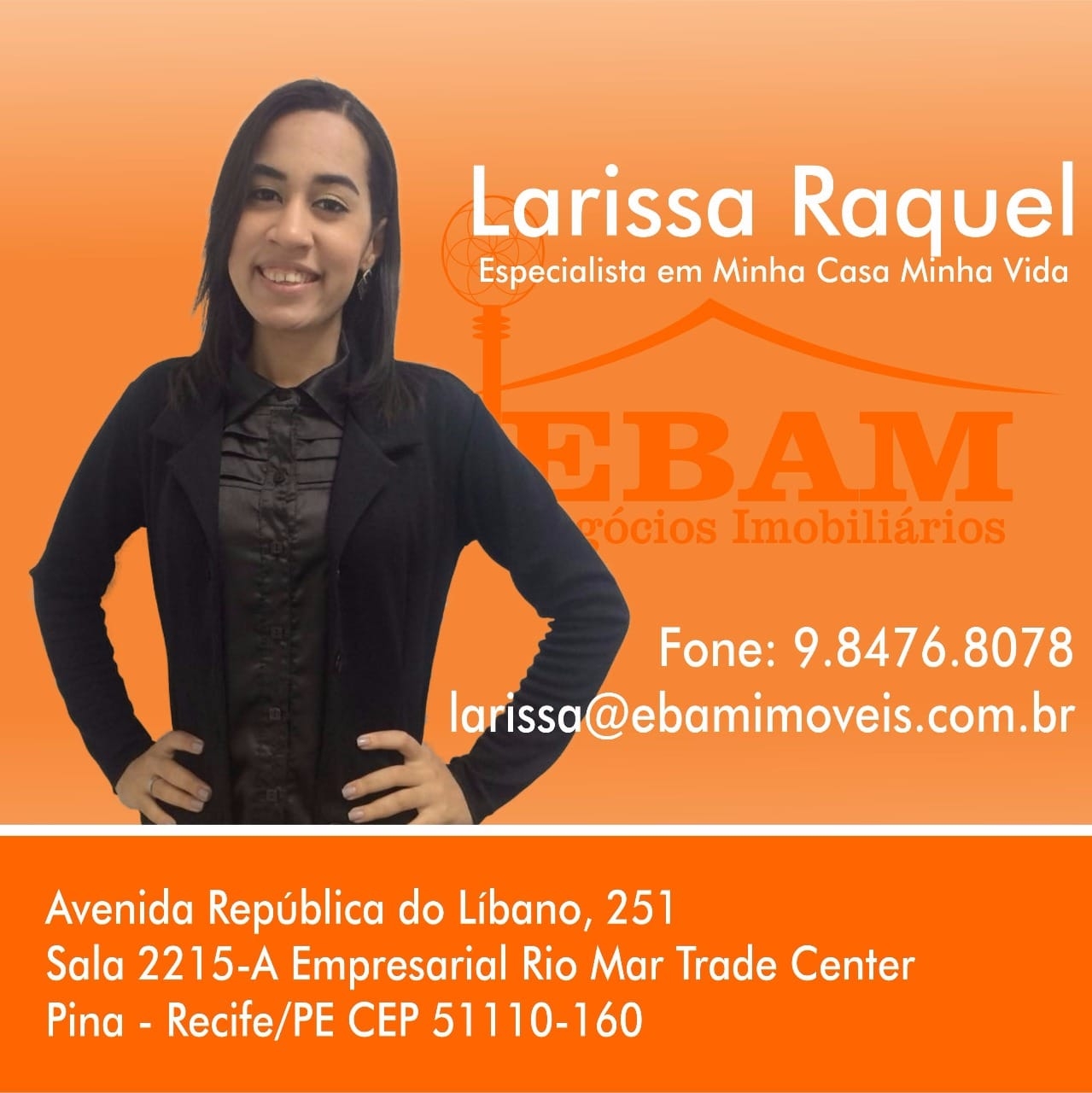 Larissa Raquel - Corretora de Imóveis | Recife PE