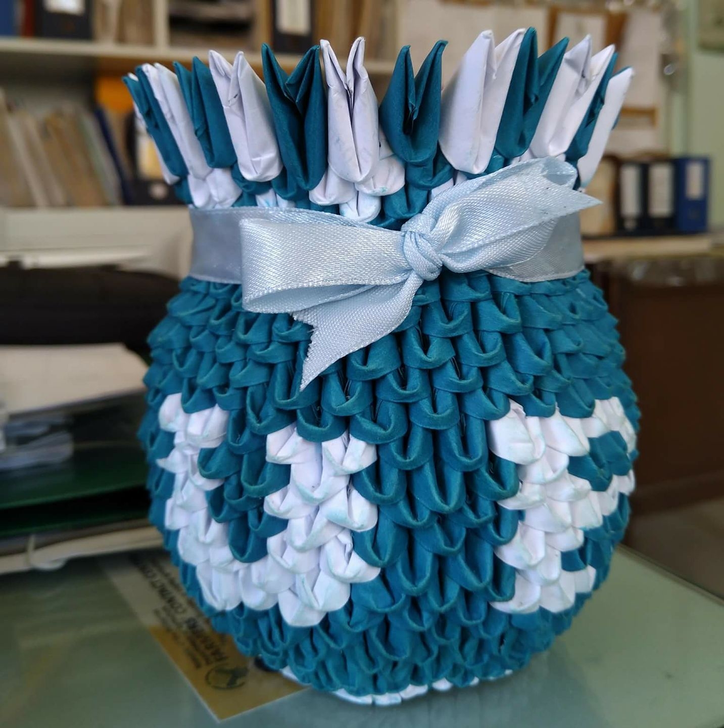 RL's Paper Craft Vase