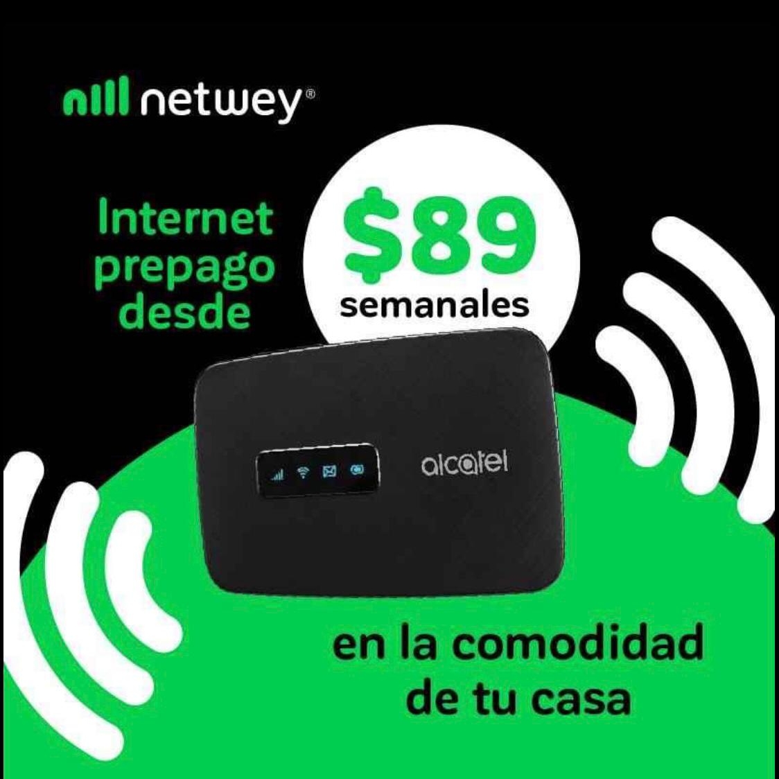 Netwey Internet De Prepago, Satelital, Inalambrico
