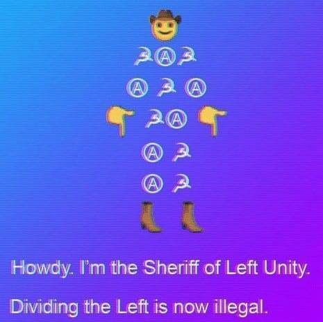 Confederated Leftbook Bureau of Infighting Prevention and Dank Memes