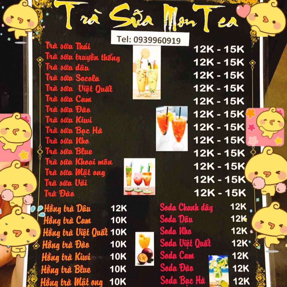 Trà sữa Thái Mon Tea