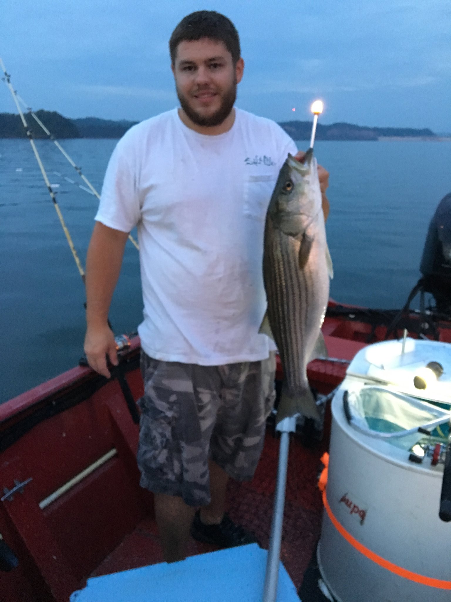Hensley's Lake Cumberland Striper Fishing