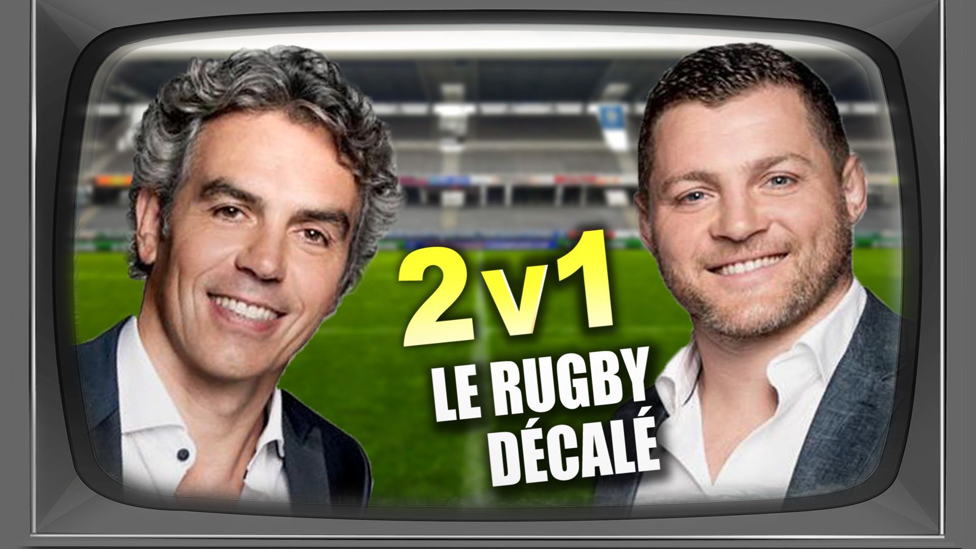 2v1 TV, le rugby décalé