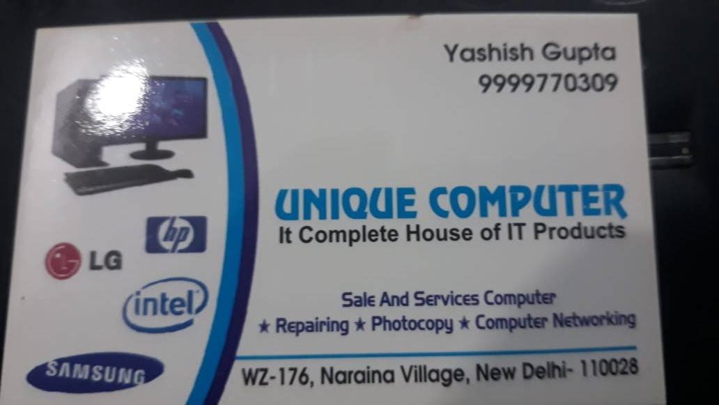 Unique Computers | Delhi