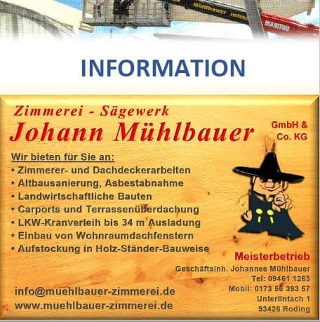 Zimmerei Mühlbauer Roding