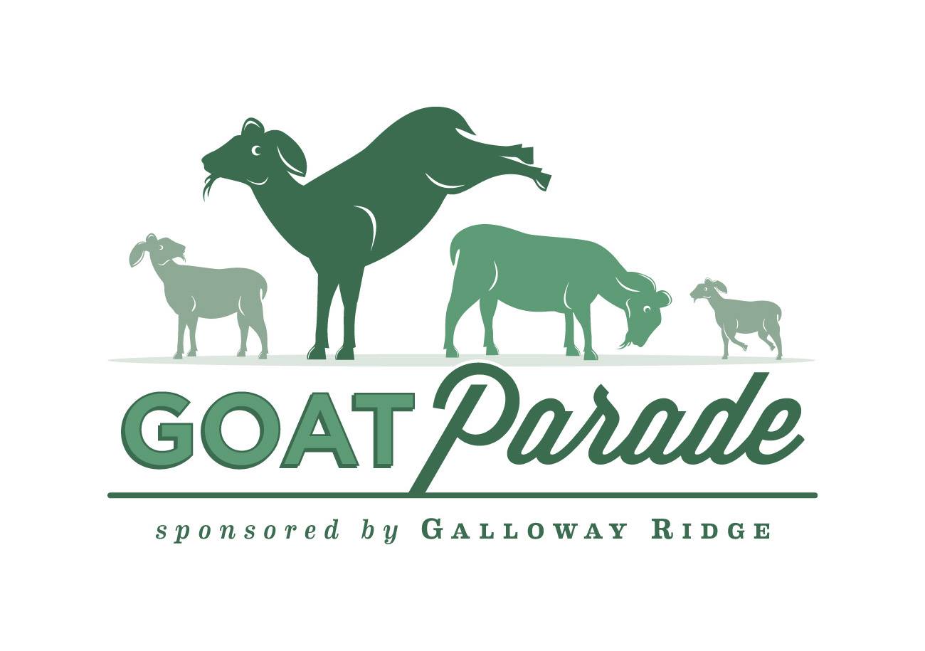 The Goat Parade hosted by Galloway Ridge at Fearrington