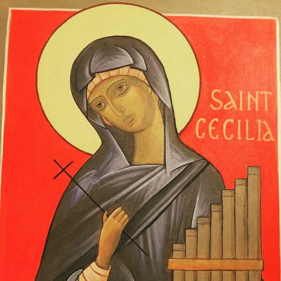 Saint Cecilia Icon