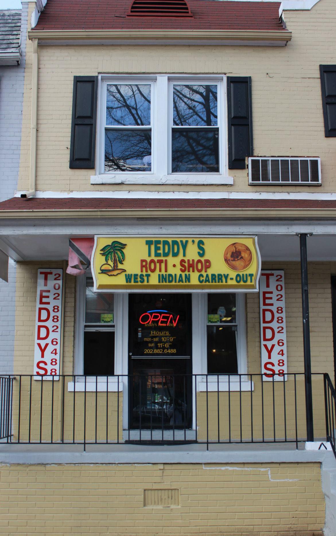Teddy's Roti Shop | Washington D.C. DC