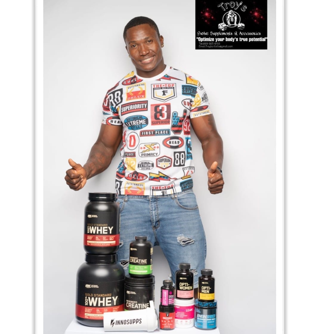 Troy's Evolve Supplements & Accessories