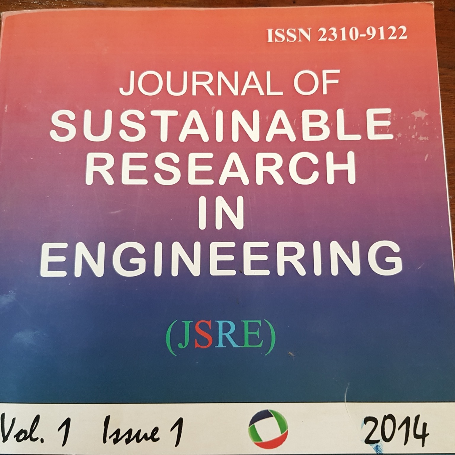 Journal of Sustainable Research in Engineering - JSRE | Nairobi