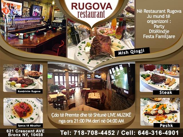 Rugova Restaurant | New York NY
