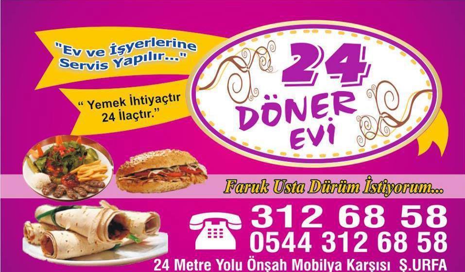 24 döner evi | Sanlıurfa
