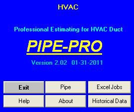 Pipe Pro: Estimating Software for Piping in HVAC industry