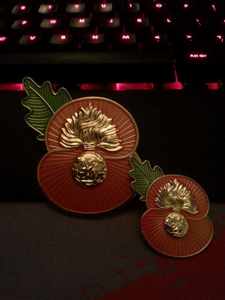 RRF Poppy & Badge