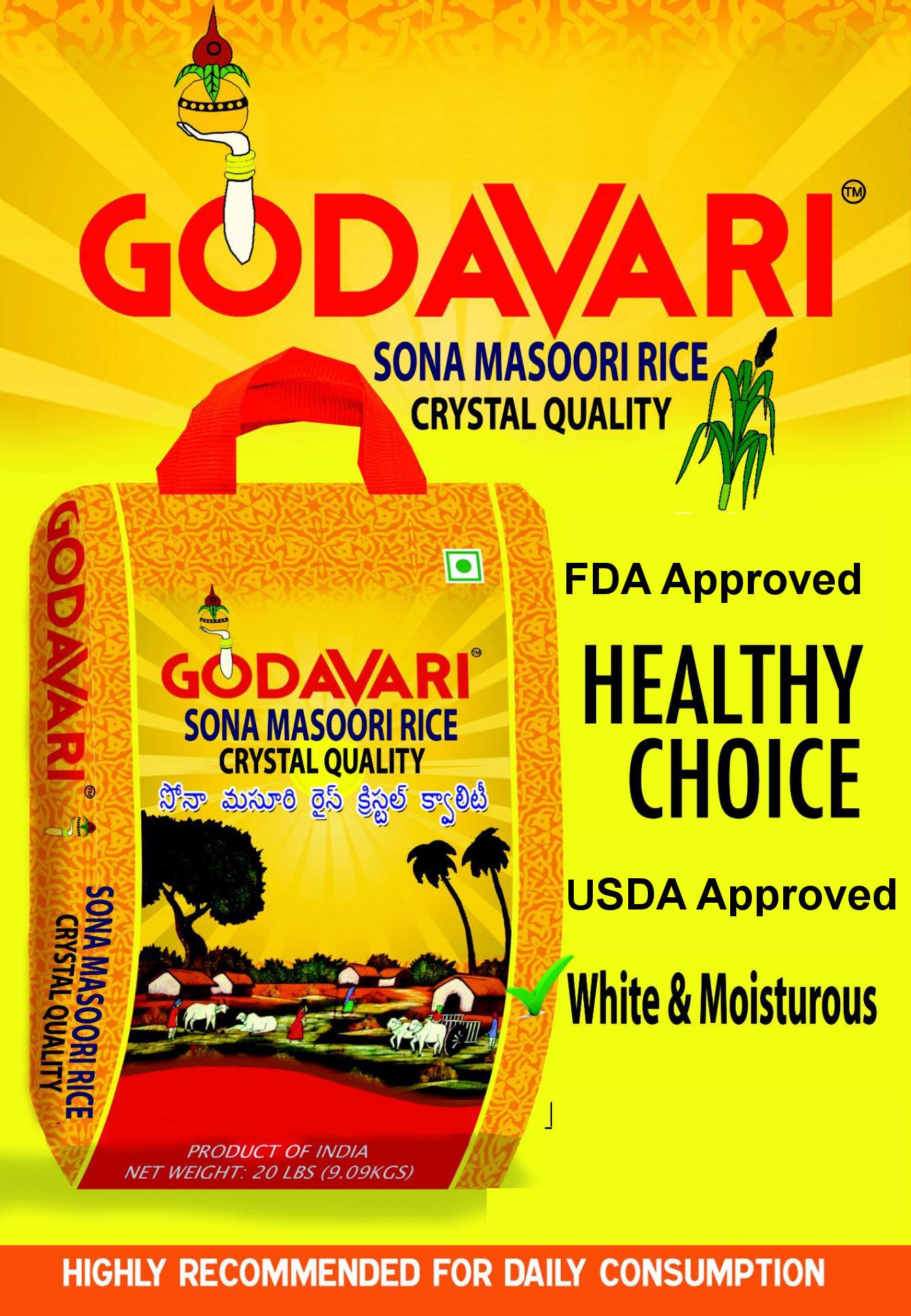 Godavari Sona Masoori Rice