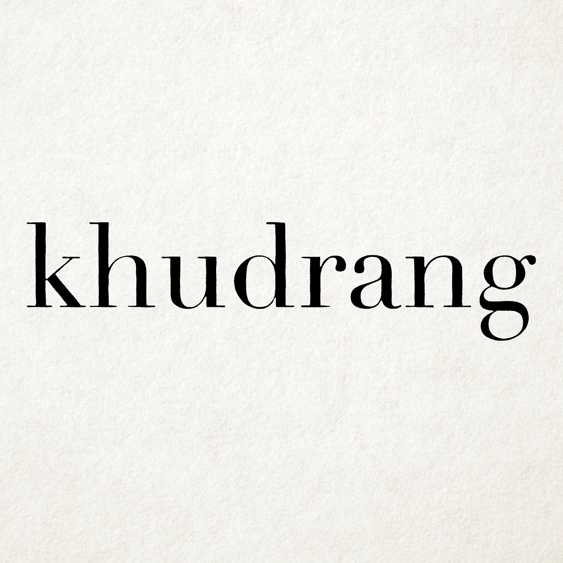 Khudrang