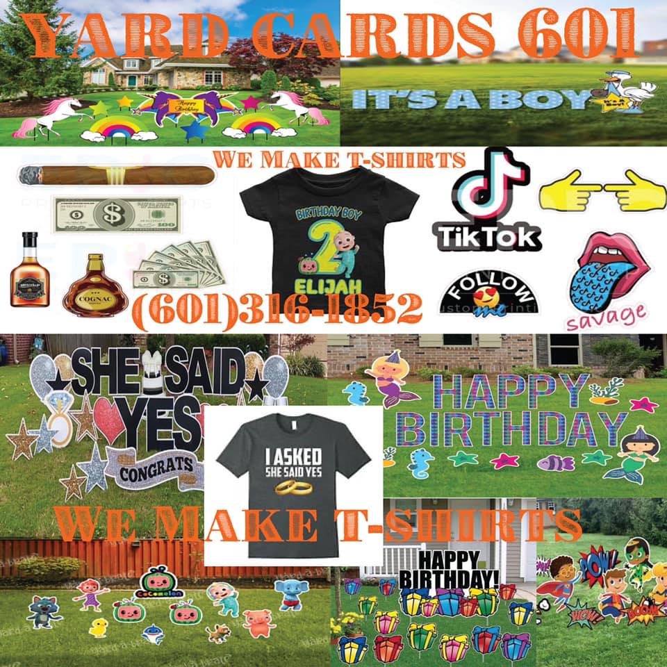 Yard Cards 601 | Jackson MS