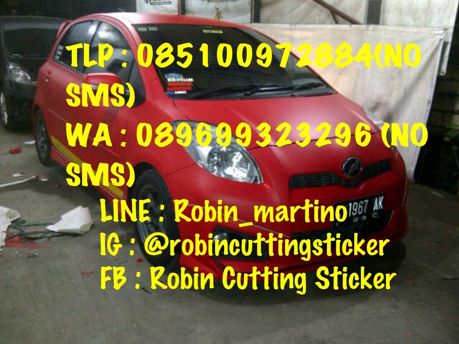 Robin Cutting Sticker