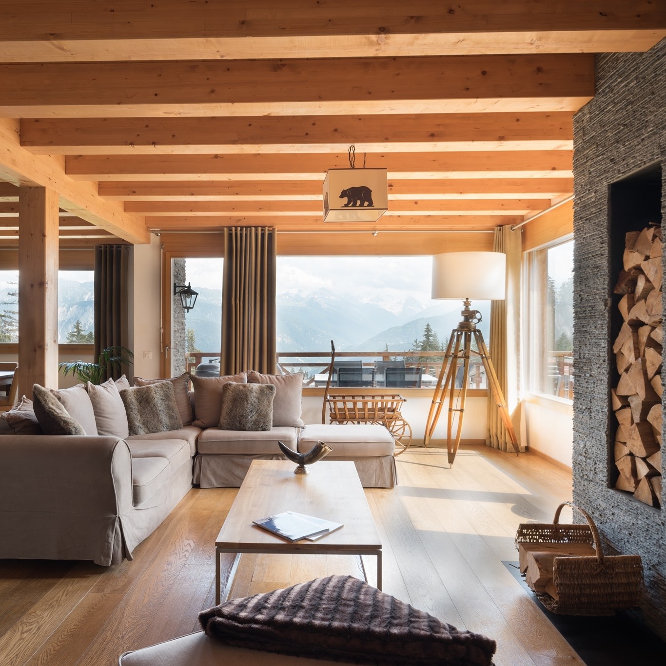 Luxury Swiss Chalet Floor Plan Luxury Chalet Swimming Pool In Verbier