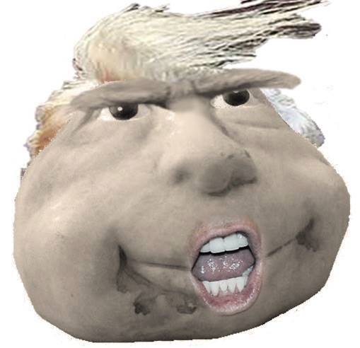 Disembodied Botox-Injected Face of Thomas the Tank Engine