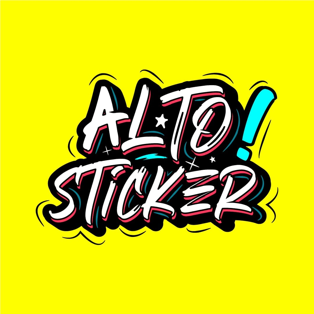 Alto Sticker