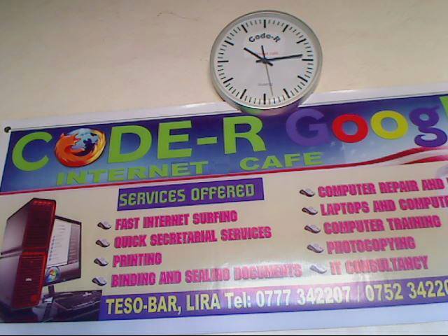 Code-R Google Internet Cafe | Lira