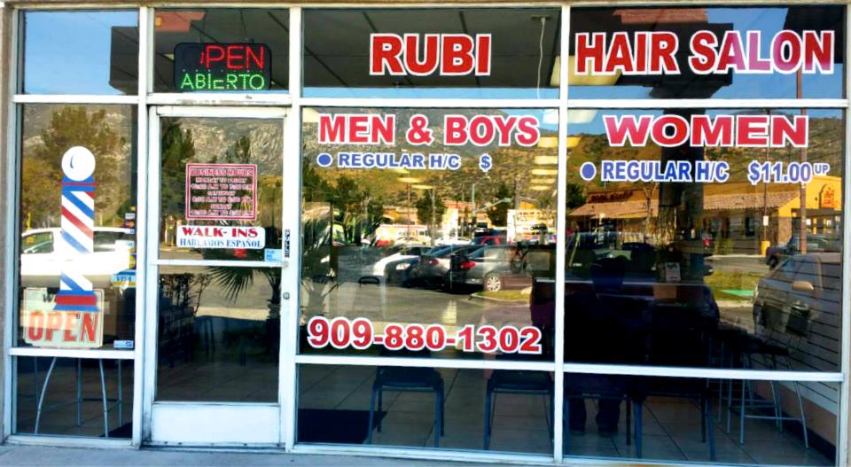 Rubi's Barber and Beauty Salon | San Bernardino CA