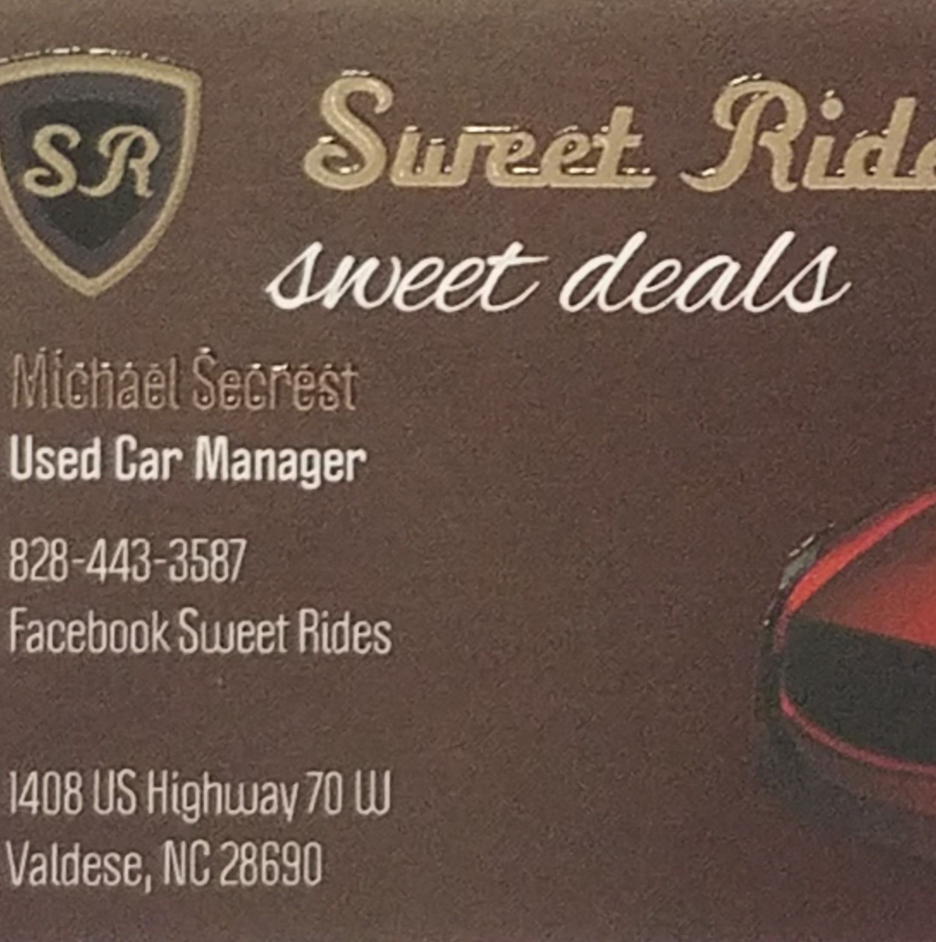 Sweet Rides Sweet Deals