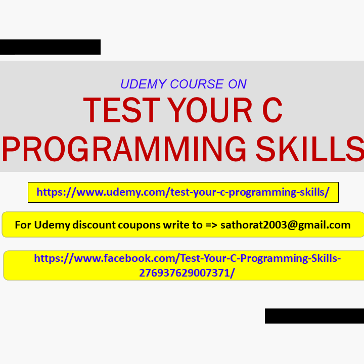 Test Your C Programming Skills