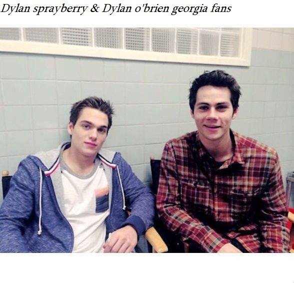 Dylan sprayberry & Dylan o'brien georgia fans