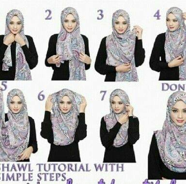 Tutorial Tudung & Make up