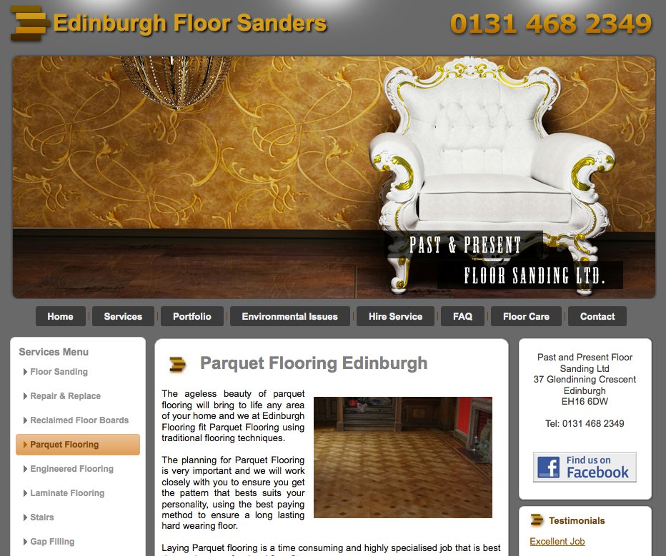 Past & Present... - Past & Present Floor Sanders Edinburgh