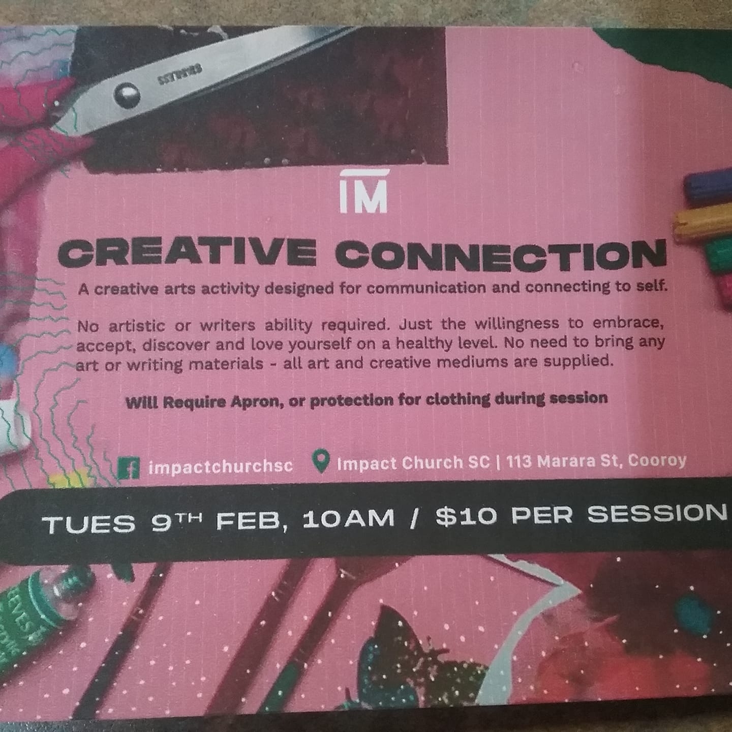 Creative Connection ; Creative Arts Classes