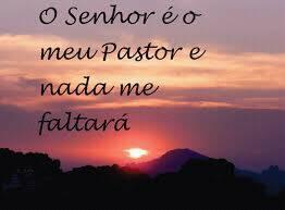 Deus e o meu pastor e nada me faltara