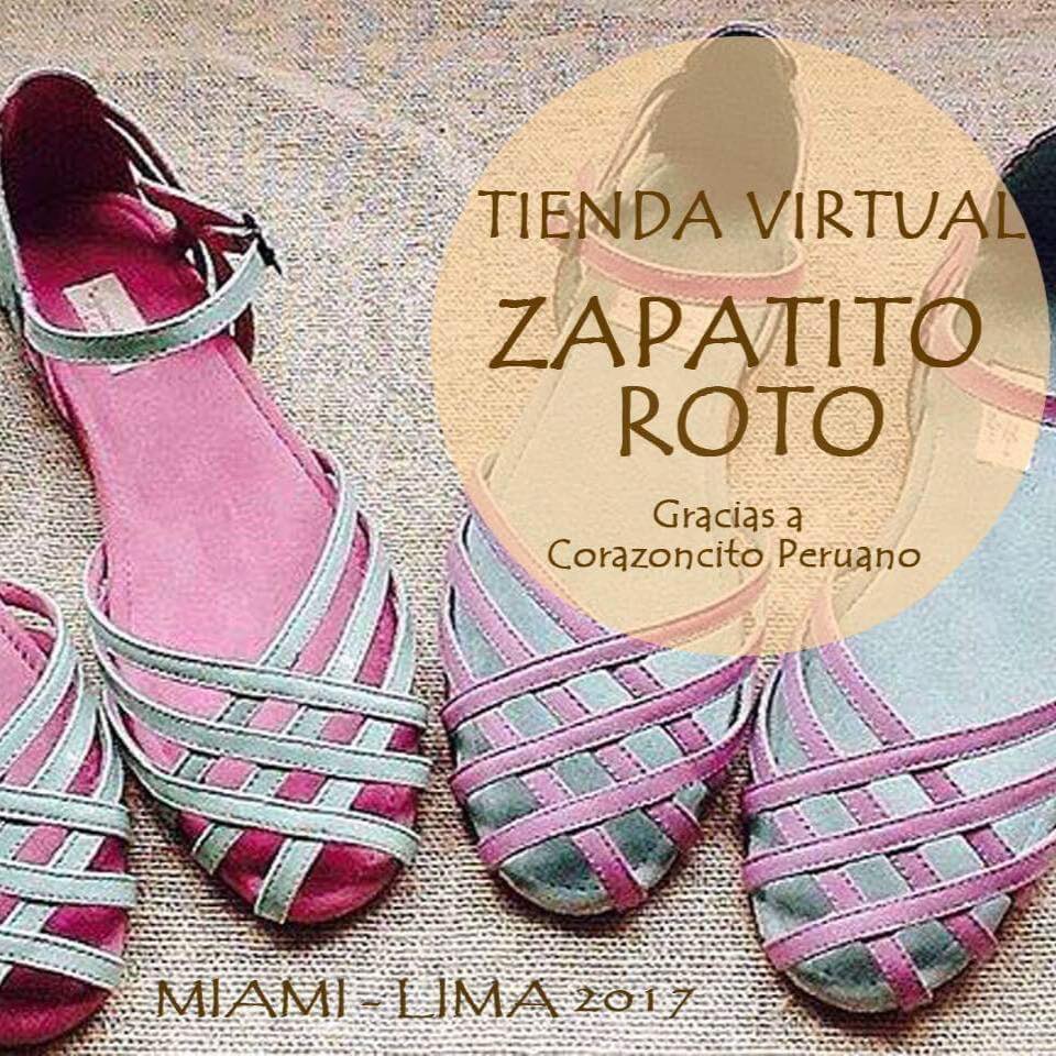 Zapatito roto - hechos a mano