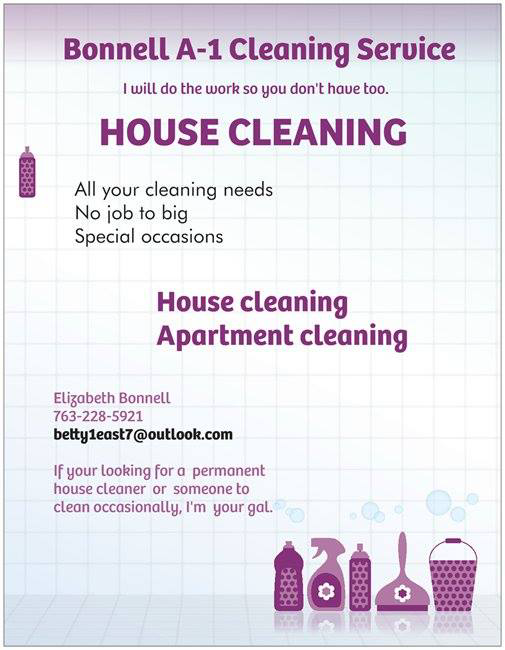 Bonnell A-1 Cleaning Service