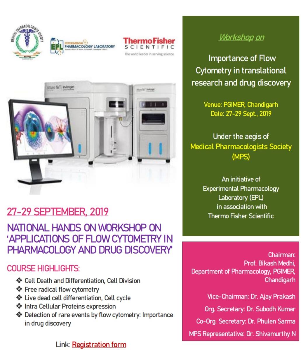 Applications of Flow Cytometry in Pharmacology and drug discovery