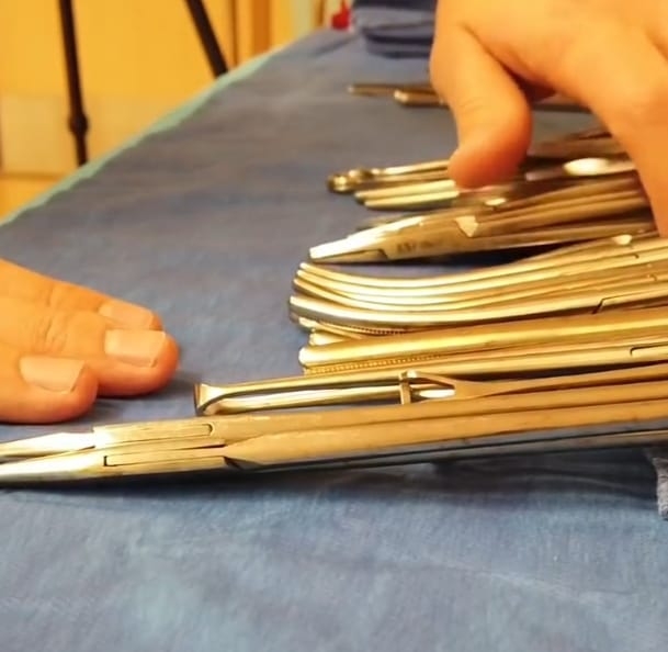 Skt - 6inch Niddel Holder forceps surgical tools in real steel product ...