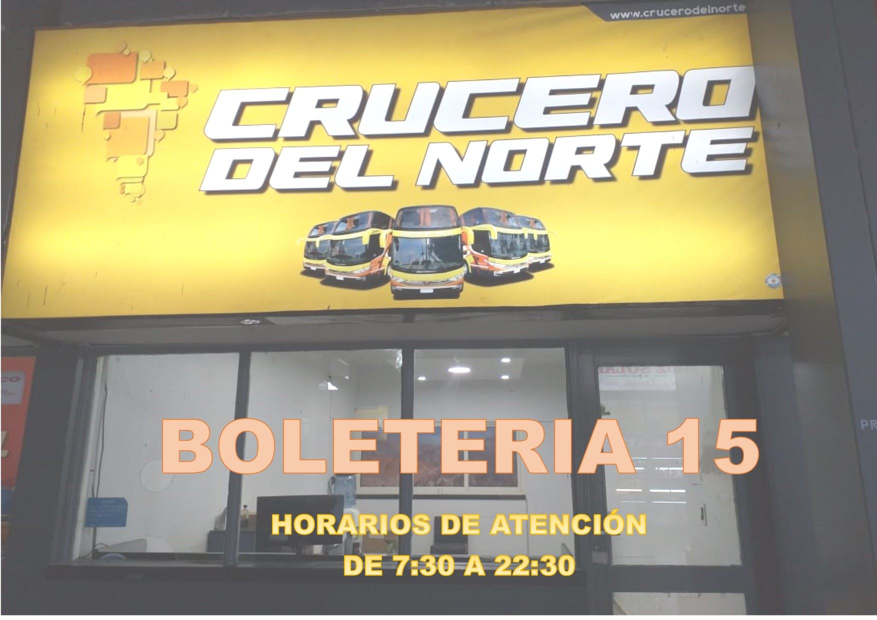 Boleteria 15 Crucero del Norte | Resistencia