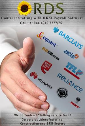 RDS Contract Staffing | Chennai