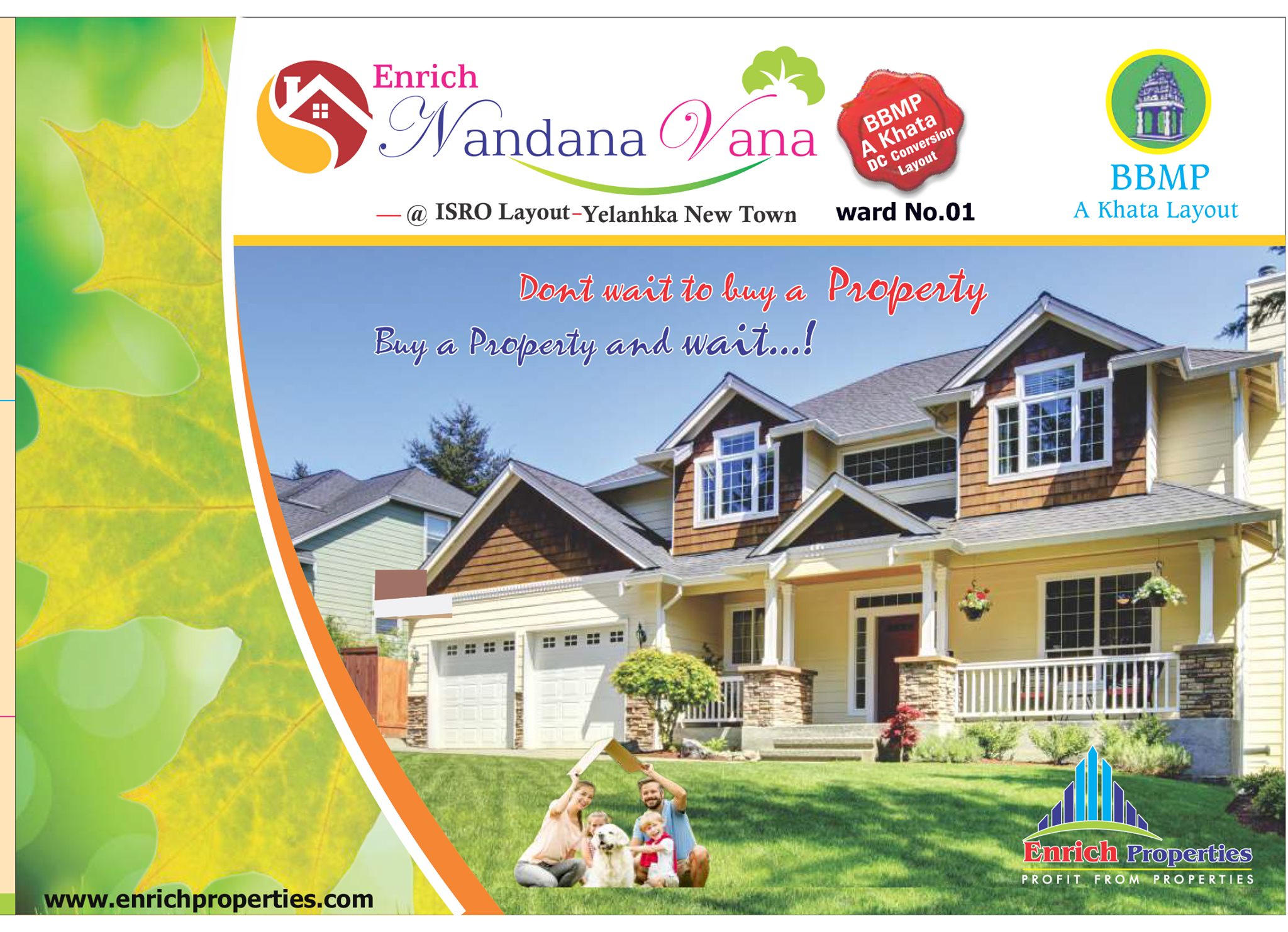 Enrich Nandanavana Isro Layout Yelahanka New town | Bangalore
