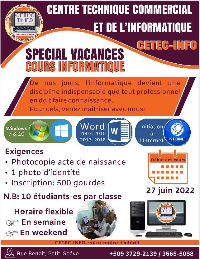 Centre Technique Commercial et de l'Informatique-Cetec-Info