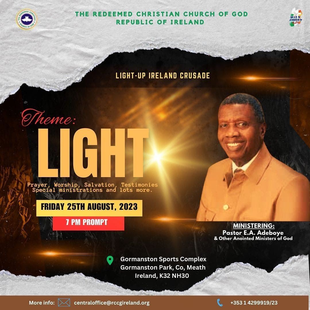 RCCG Ireland Holy Ghost Rally