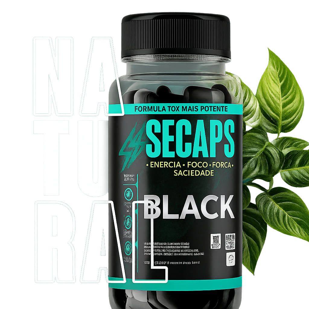 Beleza em Capsulas Secaps Black