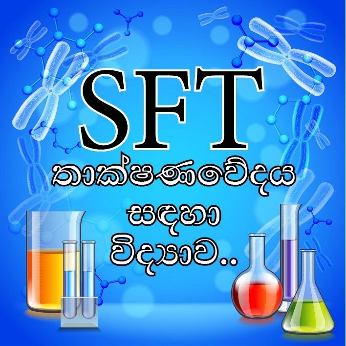 SFT teacher - Science For Technology ගුරුවරයා