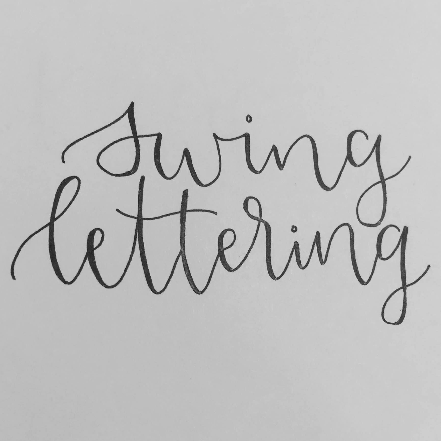 Swing Lettering