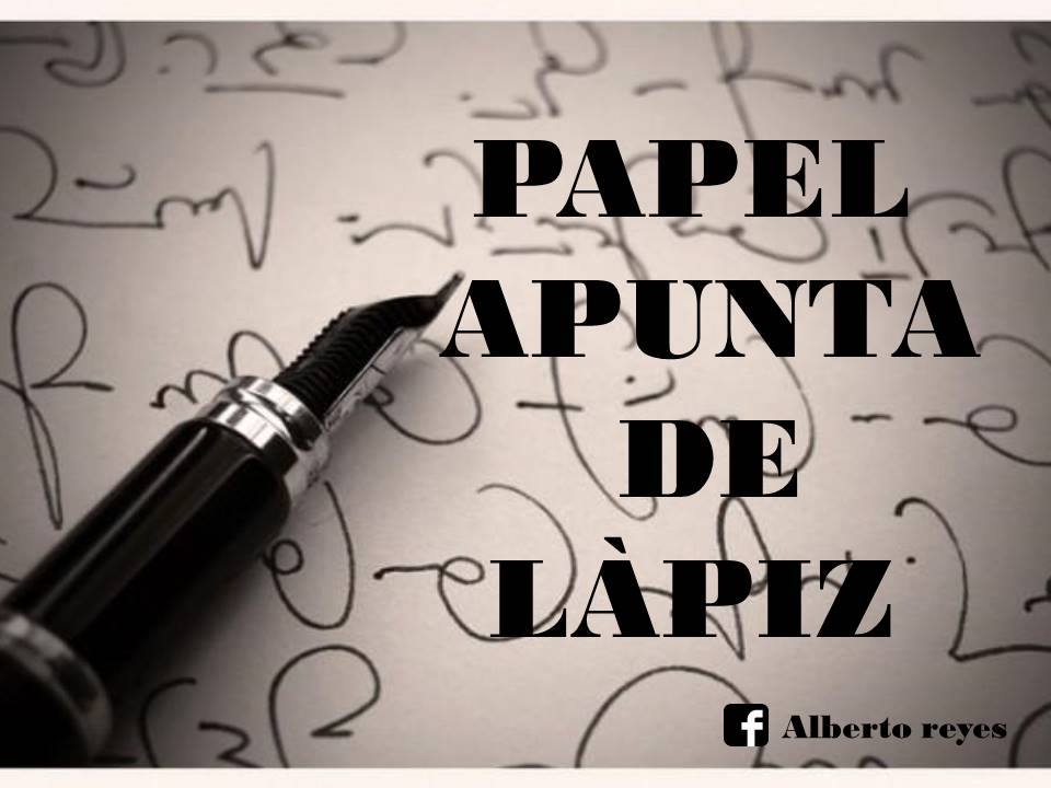 PAPEL APUNTA DE LÀPIZ
