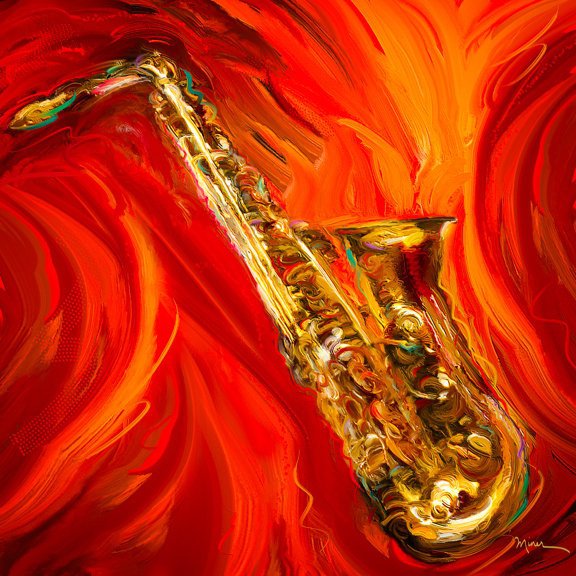 Playing The Saxaphone!!