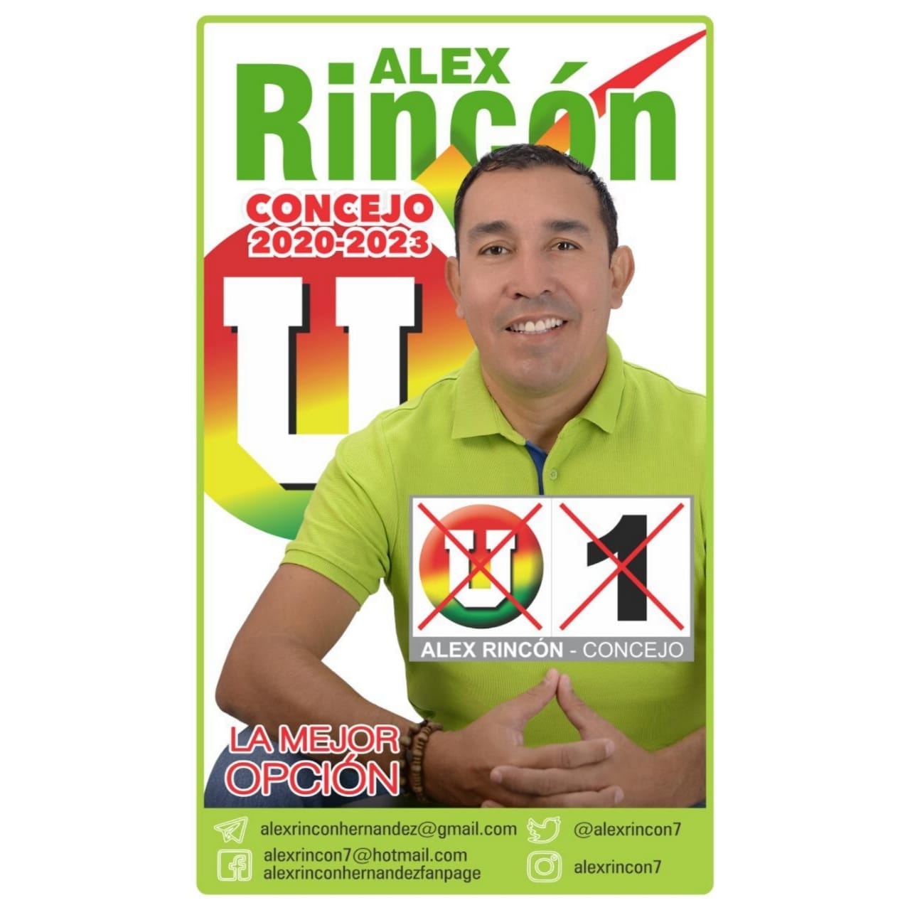 Jovenes de Villavicencio con Alex Rincon Hernandez