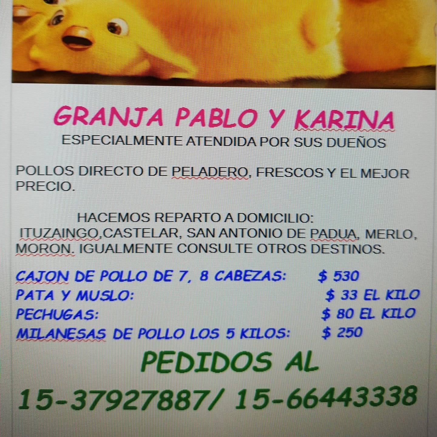Granja PABLO Y POLLO